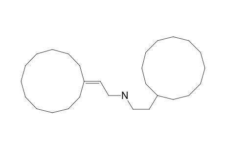 N-(2-Cyclododecylideneethyl)-N-(2-cyclododecylethyl)amine