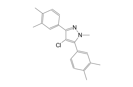 4-chloro-3,5-bis(3,4-dimethylphenyl)-1-methyl-1H-pyrazole