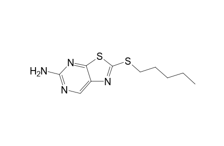 2-(Pentylsulfanyl)[1,3]thiazolo[5,4-d]pyrimidin-5-amine