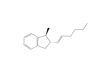 Trans-(1S,2S)-2-((E)-1-hexenyl)-1-methyl-2,3-dihydro-1H-indene