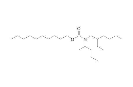 Carbonic acid, monoamide, N-(2-pentyl)-N-(2-ethylhexyl)-, decyl ester