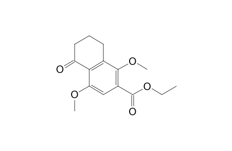 6-Carbethoxy-5,8-dimethoxy-1-tetralone