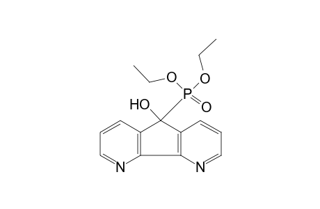 (5-hydroxy-5H-cyclopenta[2,1-b.3,4-b']dipyridin-5-yl)phosphonic acid, diethyl ester