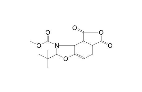 2-t-Butyl-6,8-dioxo-5,5a,6,8,8a,8b-hexahydro-3,7-dioxa-1-aza-as-indacene-1-carboxylic acid, methyl ester