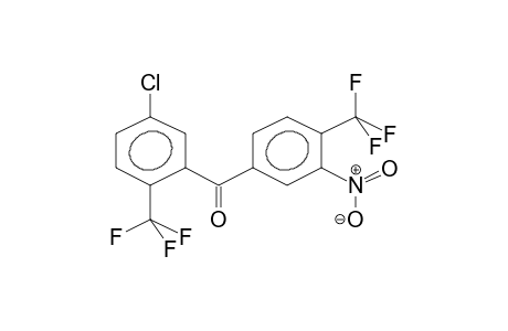 4-CHLORO-2,4'-BIS(TRIFLUOROMETHYL)-3'-NITROBENZOPHENONE