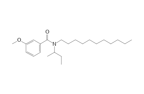 Benzamide, 3-methoxy-N-(2-butyl)-N-undecyl-