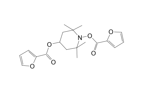 2-Furancarboxylic acid, 4-(2-furoyloxy)-2,2,6,6-tetramethyl-1-piperidinyl ester