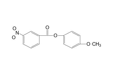 m-nitrobenzoic acid, p-methoxyphenyl ester