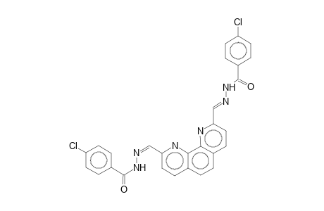 2,9-bis{[(4-Chlorobenzoyl)hydrazono]methyl}-1,10-phenanthroline