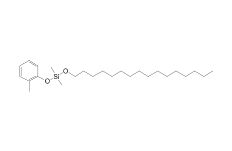 Silane, dimethyl(2-methylphenoxy)hexadecyloxy-