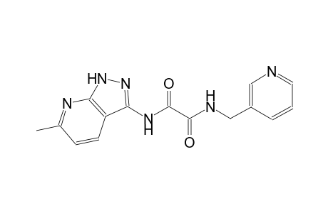 ethanediamide, N~1~-(6-methyl-1H-pyrazolo[3,4-b]pyridin-3-yl)-N~2~-(3-pyridinylmethyl)-