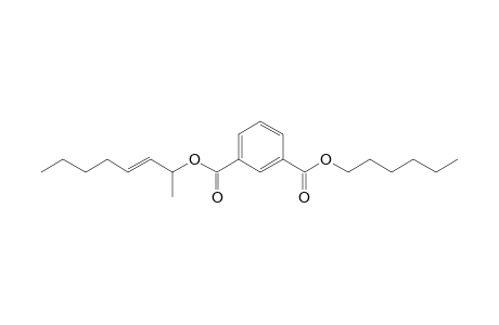 Isophthalic acid, hexyl oct-3-en-2-yl ester