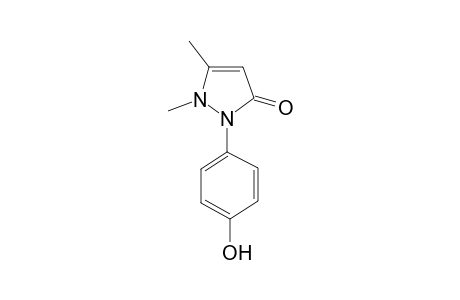 2,3-Dimethyl-1-(p-hydroxyphenyl)-2,5-dinydro-pyrazole-5-one