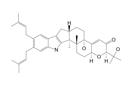 (2-R,4B-S,6A-S,12B-S,12C-R,14A-S)-9,10-DIISOPENTENYLPAXILLINE