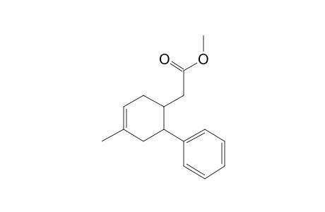 Methyl 2-(4-methyl-6-phenylcyclohex-3-enyl)acetate