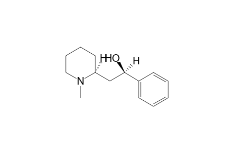 (2S,2' R)-1,2,3,4,5,6-Hexahydro-2-phenyl-2-cyano-8-methyl-2-(2'-hydroxy-2'-phenylethyl)-1-methylpyridine