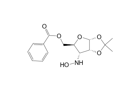 [(3aR,5S,6R,6aR)-2,2-dimethyl-6-(oxidanylamino)-3a,5,6,6a-tetrahydrofuro[2,3-d][1,3]dioxol-5-yl]methyl benzoate