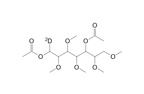 1,5-Di-O-acetyl,2,3,4,6,7-penta-O-methyl-D[1]-heptitol