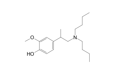 4-[1-(Dibutylamino)propan-2-yl]-2-methoxyphenol