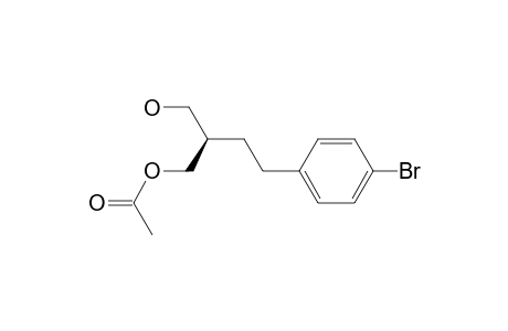 (R)-(+)-2-[2-(4-bromophenyl)ethyl]-1,3-propanediol monoacetate