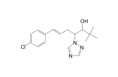 1H-1,2,4-Triazole-1-ethanol, beta-[3-(4-chlorophenyl)-2-propenyl]-alpha-(1,1-dimethylethyl)-