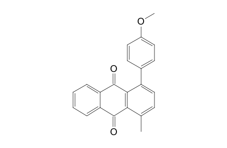 1-(4-METHOXYPHENYL)-4-METHYL-ANTHRAQUINONE