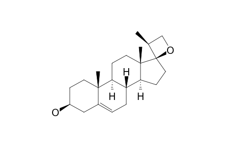 (3S,3'S,8R,9S,10R,13S,14S,17R)-3',10,13-trimethylspiro[1,2,3,4,7,8,9,11,12,14,15,16-dodecahydrocyclopenta[a]phenanthrene-17,2'-oxetane]-3-ol