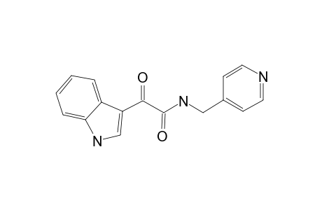 1H-Indole-3-acetamide, .alpha.-oxo-N-(4-pyridinylmethyl)-