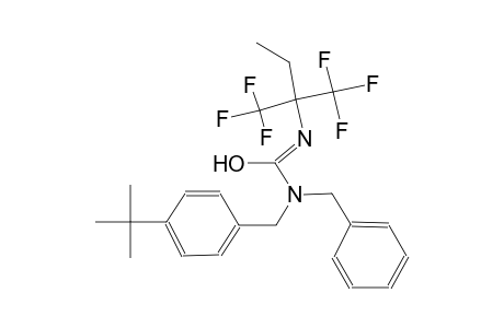 benzene, 1-[[[(Z)-[[(Z)-1,1-bis(trifluoromethyl)propyl]imino]hydroxymethyl](phenylmethyl)amino]methyl]-4-(1,1-dimethylethyl)-