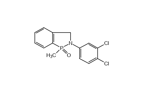 2-(3,4-dichlorophenyl)-2,3-dihydro-1-methyl-1H-2,1-benzazaphosphole, 1-oxide