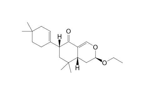 rel (3R,4aR,7R)-3-Ethoxy-3,4,4a,5,6,7-hexahydro-5,5-dimethyl-7-(4,4-dimethyl-1-cyclohexenyl)-8H-2-benzopytan-8-one