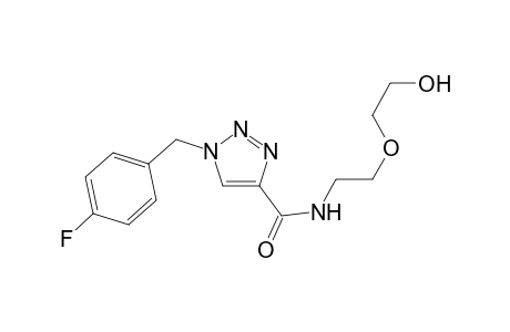 1-(4'-Fluorobenzyl)-1H-(1,2,3)-triazole-N-[2'-(hydroxyethoxy)ethyl]-4-carboxamide