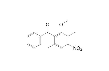 3,6-dimethyl-2-methoxy-4-nitrobenzophenone