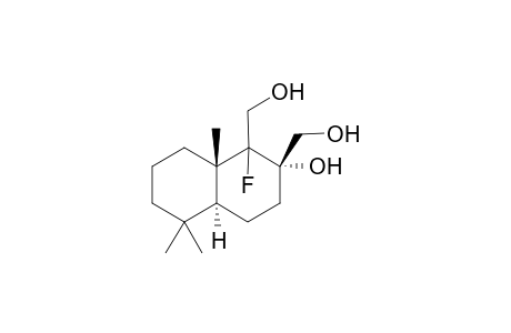 (+-)-9a-Fluorodrimane-8a,11,12-triol