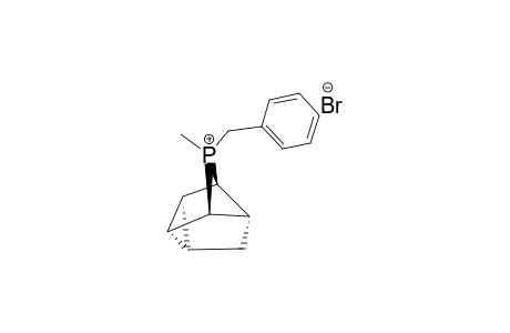 TRANS-4-BENZYL-4-METHYL-4-PHOSPHONIATETRACYCLO-[3.3.0.0(2,8).0(3,6)]-OCTANE-BROMIDE