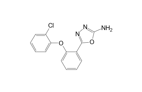 2-Amino-5-[2'-(2"-chlorophenoxy)phenyl]-1,3,4-oxadiazole
