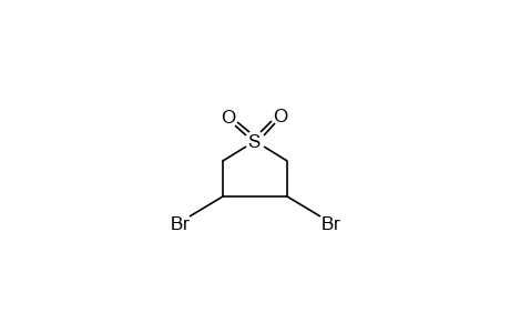 3,4-dibromo-3-methyltetrahydrothiophene, 1,1-dioxide