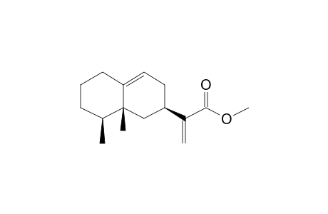 9.11(13)-Eremophiladien-12-oic acid, methyl ester