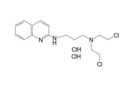 2-{3-[bis(2-chloroethyl)amino]propylamino}quinoline, dihydrochloride