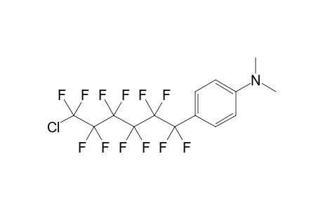 4-(6-Chlorododecafluorohexyl)-N,N-dimethylaniline