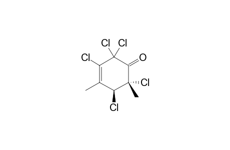 TRANS-2,2,3,5,6-PENTACHLORO-4,6-DIMETHYLCYCLOHEX-3-ENONE