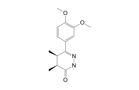 CIS-6-(3,4-DIMETHOXYPHENYL)-4,5-DIMETHYL-4,5-DIHYDRO-2H-PYRIDAZIN-3-ONE
