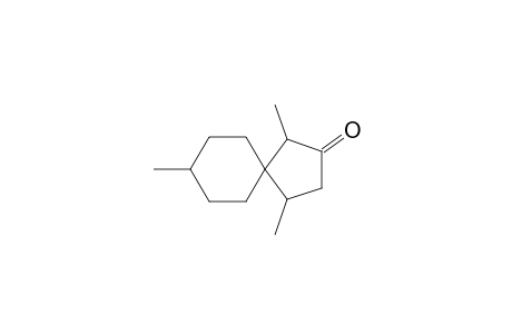1,4,8-Trimethylspiro[4.5]decan-2-one