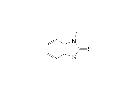 3-methyl-2-benzothiazolinethione