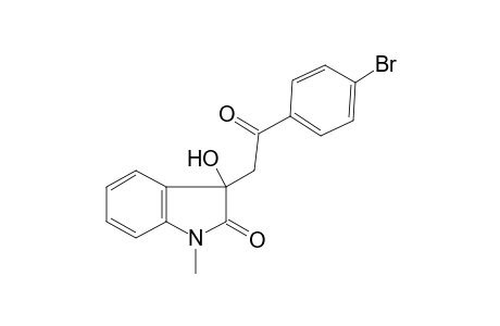 3-[2-(4-Bromo-phenyl)-2-oxo-ethyl]-3-hydroxy-1-methyl-1,3-dihydro-indol-2-one