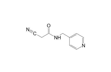 2-cyano-N-[(4-pyridyl)methyl]acetamide