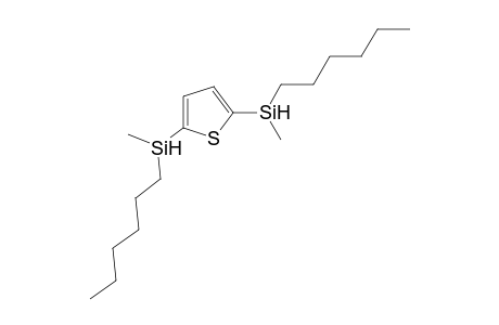 2,5-Bis(n-hexylmethylsilyl)thiophene