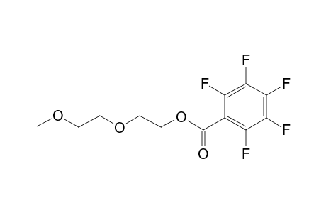 2-(2-Methoxyethoxy)ethyl 2,3,4,5,6-pentafluorobenzoate