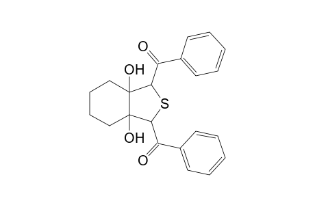 1,3-Dibenzoyl-1,3,3a,4,5,6,7,7a-octahydrobenzo[c]thiophen-3a,7a-diol