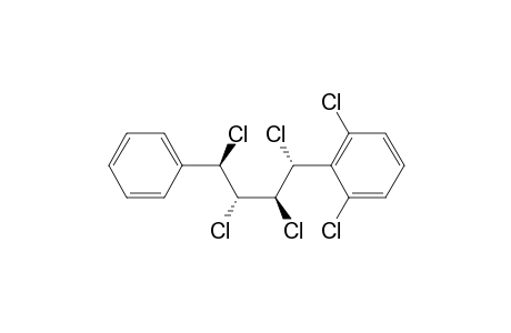 Benzene, 1,3-dichloro-2-(1,2,3,4-tetrachloro-4-phenylbutyl)-, (1R*,2R*,3R*,4R*)-